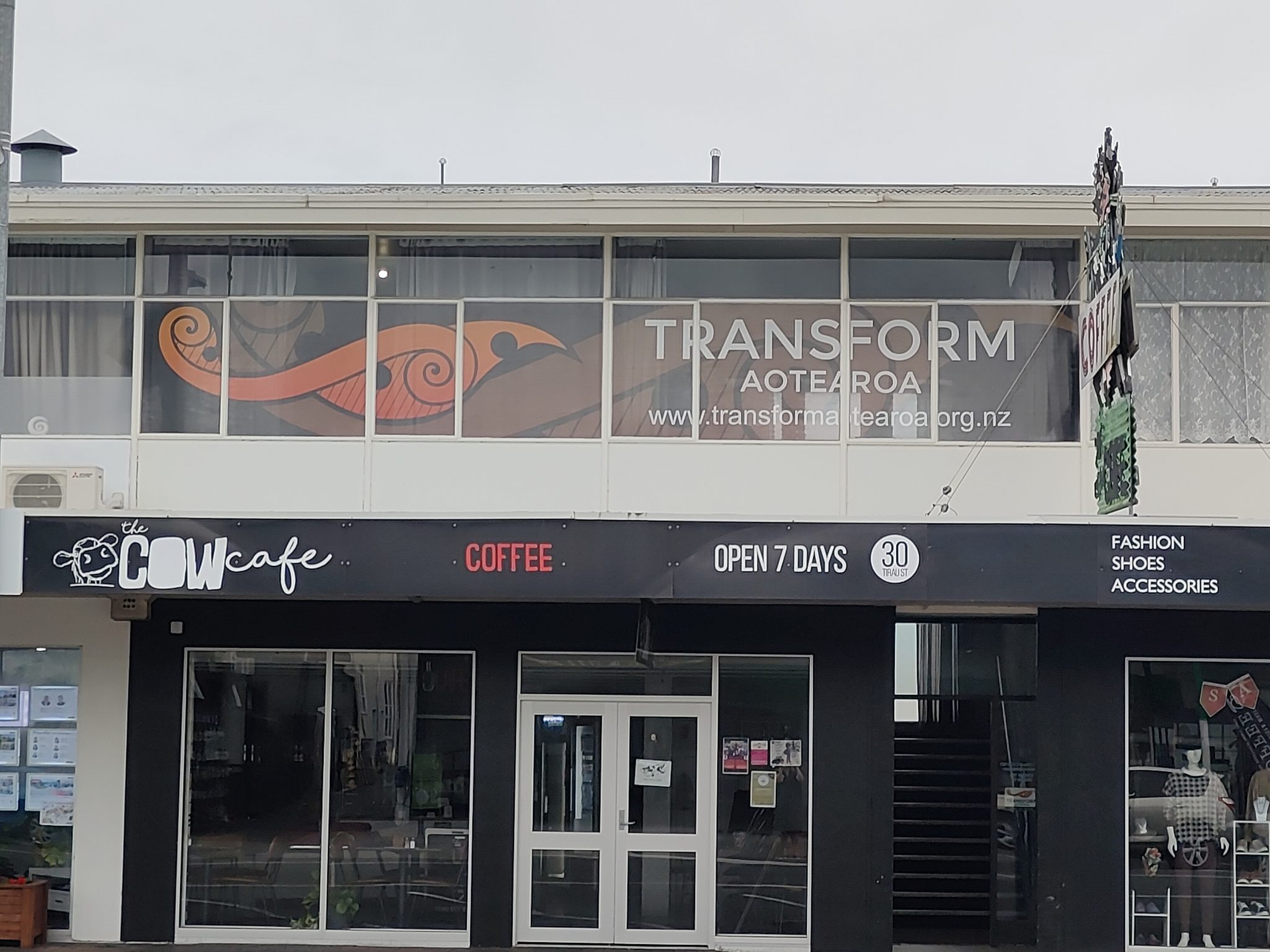 Transform Aotearoa office frontage